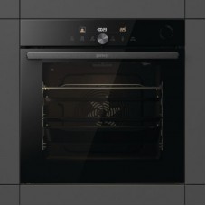 Духова шафа Gorenje електрична, 77л, A+, пара, дисплей, готування на різних рівнях, піроліз, чорний Духова шафа Gorenje електрична, 77л, A+, пара, дисплей, готування на різних рівнях, піроліз, чорний