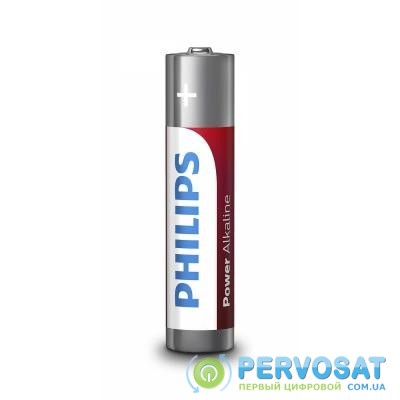 Батарейка PHILIPS AAA LR03 Power Alkaline * 4 (LR03P4B/10)