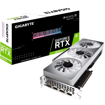 Відеокарта GIGABYTE GeForce RTX3070 Ti 8GB GDDR6 VISION OC