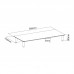Підставка для монітора DIGITUS Universal glass monitor riser, до 20кг