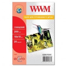 Папір WWM 10x15 (G200.F20/C) Папір WWM 10x15 (G200.F20/C)