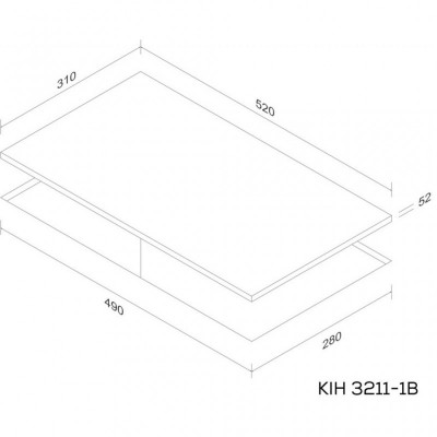 Варочная поверхность Kernau KIH 3211-1B