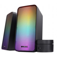 Акустична система Trust GXT 611 Wezz, USB/AUX, RGB/Knob, чорний Акустична система Trust GXT 611 Wezz, USB/AUX, RGB/Knob, чорний