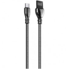 Дата кабель USB 2.0 AM to Type-C 1.0m metal spring black ColorWay (CW-CBUC015-BK) Дата кабель USB 2.0 AM to Type-C 1.0m metal spring black ColorWay (CW-CBUC015-BK)