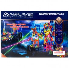 Конструктор Magplayer магнітний набір 218ел Конструктор Magplayer магнітний набір 218ел