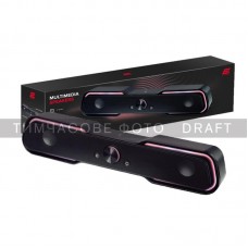 Акустична система (саундбар) 2E PCS101 RGB, 2.0, USB, Black Акустична система (саундбар) 2E PCS101 RGB, 2.0, USB, Black