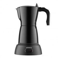 Кавоварка Ardesto електрична гейзерна 0.3л, мелена, чорний Кавоварка Ardesto електрична гейзерна 0.3л, мелена, чорний