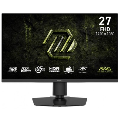 Монітор MSI 27" MAG 272PF-X24 2xHDMI, DP, MM, IPS, 1920x1080, 240Hz, 0.5ms, sRGB 122%, AdaptiveSync, Pivot