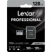 Карта памяти Lexar 128GB microSDXC class 10 UHS-I 1066x Silver (LMS1066128G-BNANG)