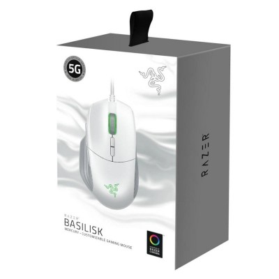 Миша ігрова Razer Basilisk Mercury USB RGB White