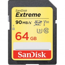Карта пам'ятi SanDisk 64GB SDXC C10 UHS-I U3 R150/W60MB/s Extreme Карта пам'ятi SanDisk 64GB SDXC C10 UHS-I U3 R150/W60MB/s Extreme