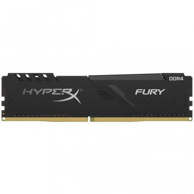 Модуль памяти для компьютера DDR4 16GB 2666 MHz HyperX Fury Black Kingston Fury (ex.HyperX) (HX426C16FB3/16)