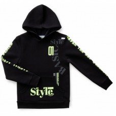 Кофта Breeze худі з капюшоном (16460-140B-black) Кофта Breeze худі з капюшоном (16460-140B-black)