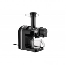 Соковитискач Ardesto шнековий 200Вт, чаша-0.6л, жмих-0.7л, пластик/метал, чорно-сріблястий Соковитискач Ardesto шнековий 200Вт, чаша-0.6л, жмих-0.7л, пластик/метал, чорно-сріблястий