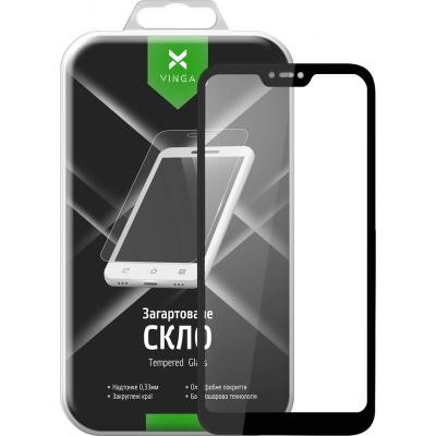 Скло захисне Vinga для Xiaomi Redmi Note 6 Pro (Black) (VTPGS-R6P)