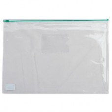 Папка на блискавці BUROMAX А5, plastic zipper green (BM.3947-04) Папка на блискавці BUROMAX А5, plastic zipper green (BM.3947-04)
