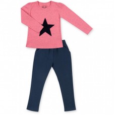 Набір дитячого одягу Breeze з об'ємною аплікацією (8401-98G-coral) Набір дитячого одягу Breeze з об'ємною аплікацією (8401-98G-coral)