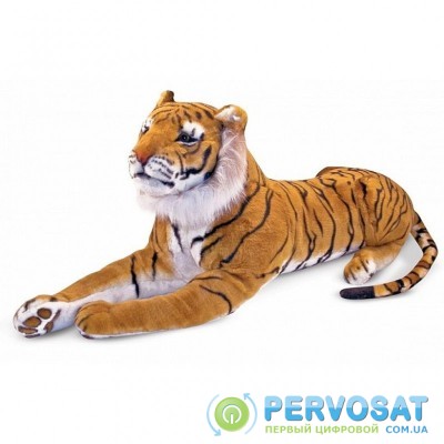 Мягкая игрушка Melissa&Doug Гигантский плюшевый тигр, 1,8 м (MD12103)