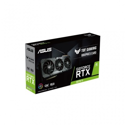 Видеокарта ASUS GeForce RTX3070 Ti 8Gb TUF OC GAMING (TUF-RTX3070TI-O8G-GAMING)