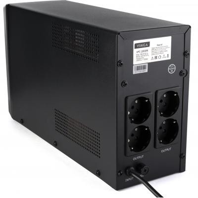 Источник бесперебойного питания Vinga LCD 1500VA metal case (VPC-1500M)