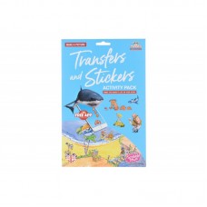 Набір перевідних наклейок Scribble Down з онлайн додатком Острів піратських скарбів, А4 Набір перевідних наклейок Scribble Down з онлайн додатком Острів піратських скарбів, А4