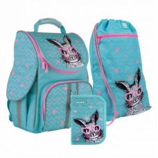 Рюкзак шкільний Kite Cute Bunny 501 Набір (SET_K21-501S-4) Рюкзак шкільний Kite Cute Bunny 501 Набір (SET_K21-501S-4)