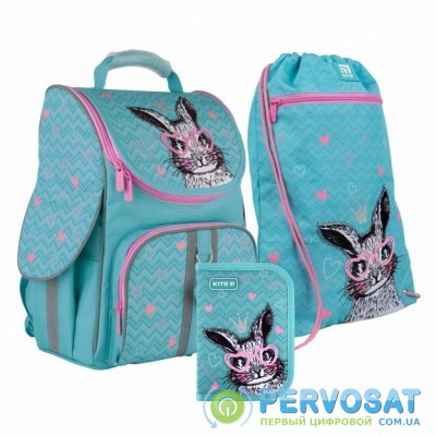 Рюкзак школьный Kite Cute Bunny 501 Набор (SET_K21-501S-4)