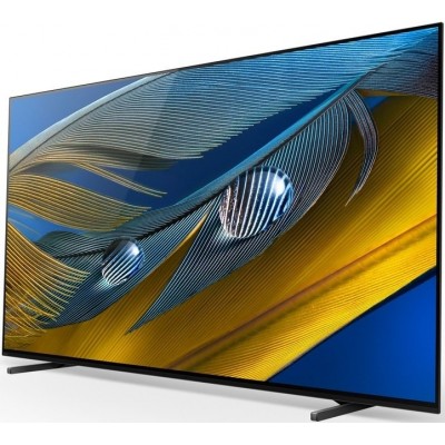 Телевiзор 77" OLED 4K Sony XR77A80JCEP Smart, Android, Titanium