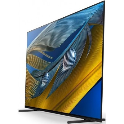 Телевiзор 77" OLED 4K Sony XR77A80JCEP Smart, Android, Titanium
