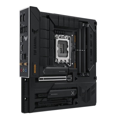 Материнcька плата ASUS TUF GAMING B760M-BTF WIFI s1700 B760 4xDDR5 M.2 HDMI DP Wi-Fi BT mATX приховане підключення роз'ємів
