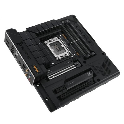 Материнcька плата ASUS TUF GAMING B760M-BTF WIFI s1700 B760 4xDDR5 M.2 HDMI DP Wi-Fi BT mATX приховане підключення роз'ємів