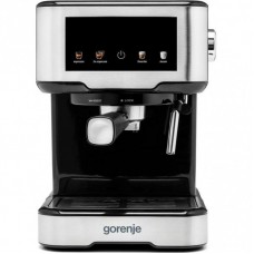 Кавоварка Gorenje ріжкова 1.5л, мелена, ручний капучинатор, нерж Кавоварка Gorenje ріжкова 1.5л, мелена, ручний капучинатор, нерж
