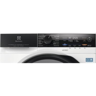 Прально-сушильна машина Electrolux фронтальна, 11(7)кг, 1600, D, 64см, дисплей, пара, інвертор, universaldose, білий Прально-сушильна машина Electrolux фронтальна, 11(7)кг, 1600, D, 64см, дисплей, пара, інвертор, universaldose, білий