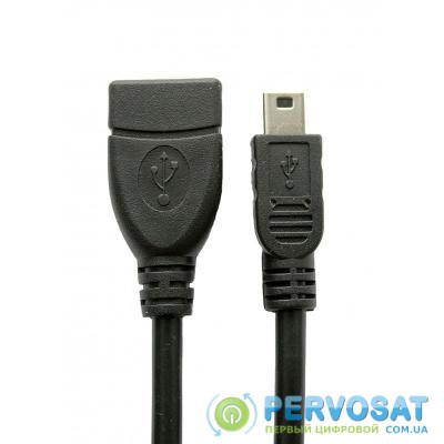 Дата кабель OTG USB 2.0 AF to Mini 5P 0.1m EXTRADIGITAL (DV00DV4067)