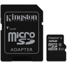 Карта пам'яті Kingston 32GB microSDHC class 10 UHS-I Canvas Select (SDCS/32GB) Карта пам'яті Kingston 32GB microSDHC class 10 UHS-I Canvas Select (SDCS/32GB)