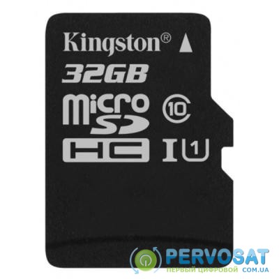 Карта памяти Kingston 32GB microSDHC class 10 UHS-I Canvas Select (SDCS/32GB)