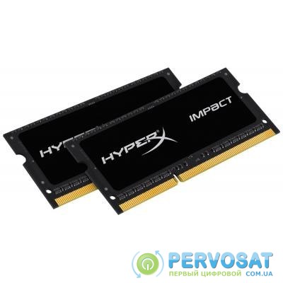 Модуль памяти для ноутбука SoDIMM DDR3L 16GB (2x8GB) 2133 MHz HyperX Impact Kingston (HX321LS11IB2K2/16)