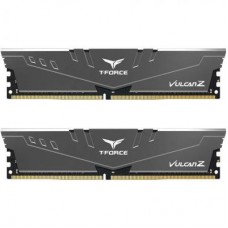Модуль пам'яті для комп'ютера DDR4 16GB (2x8GB) 2666 MHz T-Force Vulcan Z Gray Team (TLZGD416G2666HC18HDC01) Модуль пам'яті для комп'ютера DDR4 16GB (2x8GB) 2666 MHz T-Force Vulcan Z Gray Team (TLZGD416G2666HC18HDC01)