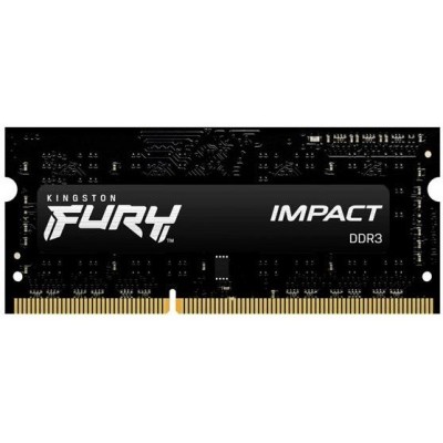 Пам'ять до ноутбука Kingston DDR3 1866 4GB SO-DIMM 1.35/1.5V FURY Impact