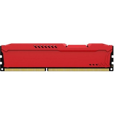 Пам'ять до ПК Kingston DDR3 1600 8GB KIT (4GBx2) FURY Beast Red