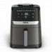 Мультипіч Tefal Easy Fry Silence, 1670Вт, чаша-5л, сенсорне керув., 10 програм, пластик, темно сірий-чорний
