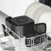 Мультипіч Tefal Easy Fry Silence, 1670Вт, чаша-5л, сенсорне керув., 10 програм, пластик, темно сірий-чорний