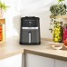 Мультипіч Tefal Easy Fry Silence, 1670Вт, чаша-5л, сенсорне керув., 10 програм, пластик, темно сірий-чорний