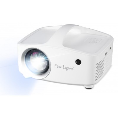 Проєктор AOpen QF13s FHD, 350 lm, LED, 1.37, WiFi, серый, Whale TV