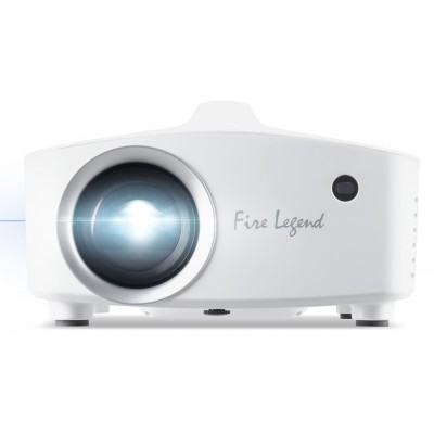 Проєктор AOpen QF13s FHD, 350 lm, LED, 1.37, WiFi, серый, Whale TV