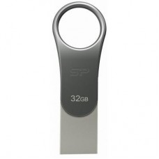 USB флеш накопичувач Silicon Power 32GB Mobile C80 Silver USB 3.2 (SP032GBUC3C80V1S) USB флеш накопичувач Silicon Power 32GB Mobile C80 Silver USB 3.2 (SP032GBUC3C80V1S)