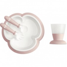 Набір дитячого посуду Baby Bjorn Feeding Set, Powder Pink (78164) Набір дитячого посуду Baby Bjorn Feeding Set, Powder Pink (78164)
