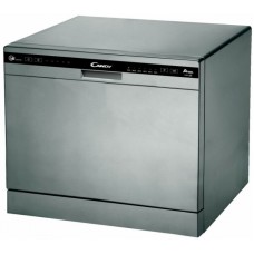 Посудомийна машина Candy CDCP 6/ES /А+/55см/6 компл./ 6 программ/конденс./LED iндикацiя/Срiблястий