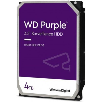 Жорсткий диск WD 3.5&quot; SATA 3.0 4TB 256MB Purple Surveillance