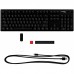 Клавіатура механічна HyperX Alloy Origins PBT, 104key, Aqua, USB-A, ENG/RU, RGB, чорний